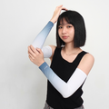【MEGA COOUV】男女共款- 漸層一般款防曬涼感袖套 UV-M523 UV Gradient colors Arm sleeves_3