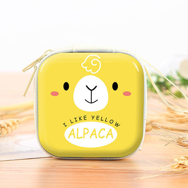 zoo馬口鐵方形零錢包