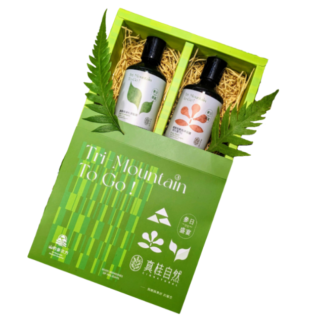 真桂自然✖山的參次方 洗沐禮盒