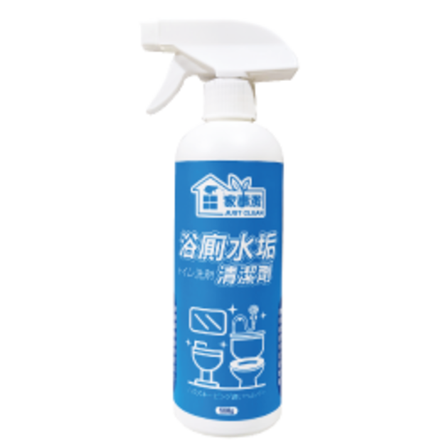 家事潔 JUST CLEAN｜官方網站｜浴廁水垢清潔劑500g 台灣製