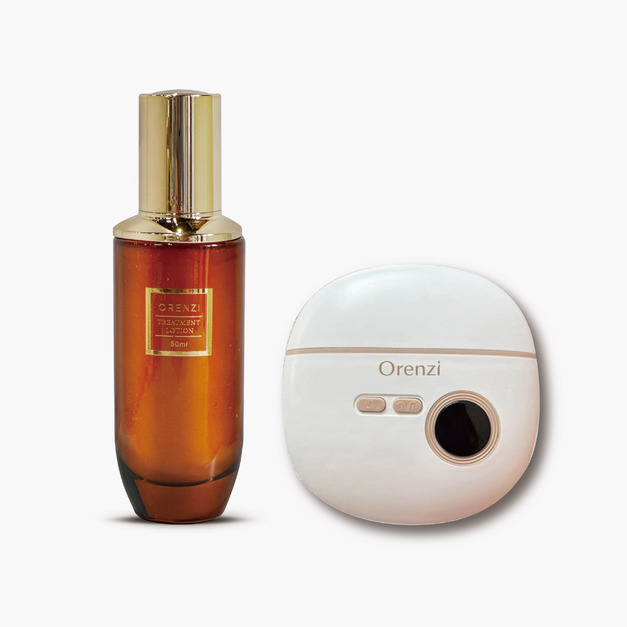 ☆ ORENZI 溫熱美型刮痧儀+超能修護精粹50ml