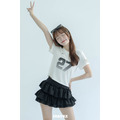 【jnauxz】個性少女 甜辣芭蕾風蛋糕褲裙 (三色)_2