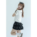 【jnauxz】個性少女 甜辣芭蕾風蛋糕褲裙 (三色)