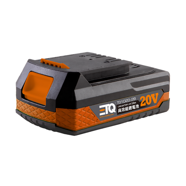 【ETQ USA】20V 2.0Ah鋰電池 ( 適用於打蠟機/割草機/鼓風機 )