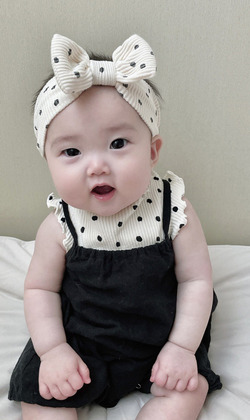 韓版點點吊帶褲套裝(66-100)