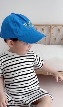 輕薄透氣純棉連身衣(黑黃橘藍66-90)