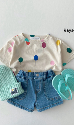 純棉氣球上衣(66-100)