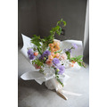 鮮花花束purple days-糖果鬱金香/紫桔梗/康乃馨/小蝴蝶蘭