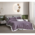 【德國魯道夫】頂級100%天絲60支床包兩用被組-7凝夜紫