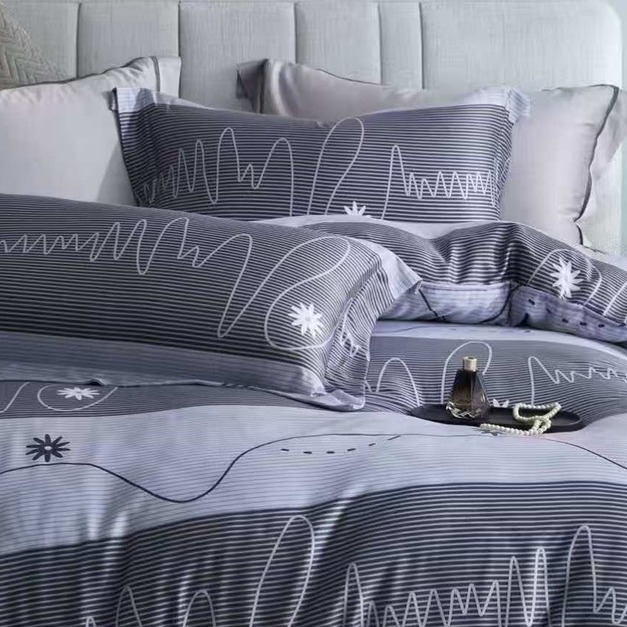 【上弦音階】60支100%尊爵木漿純天絲床包兩用被四件組-古典尊爵