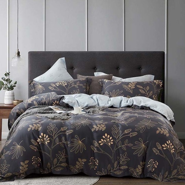 【雅拉】60支100%尊爵木漿純天絲床包兩用被四件組-古典尊爵