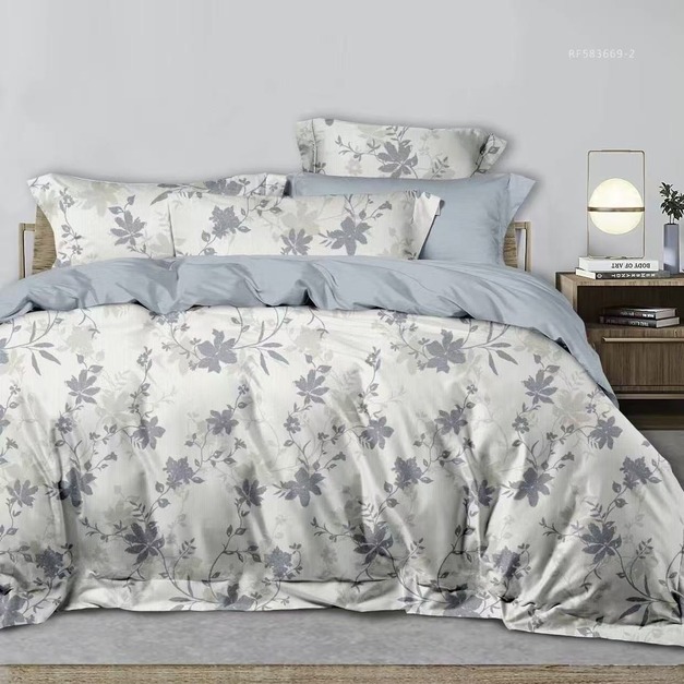 天絲防皺床包兩用被組 清楓雅苑