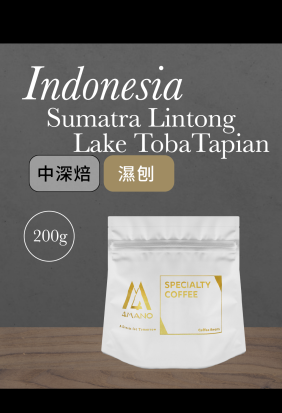 印尼 蘇門答臘 林東 多巴湖 濕刨處理 / 中深 / 200g
