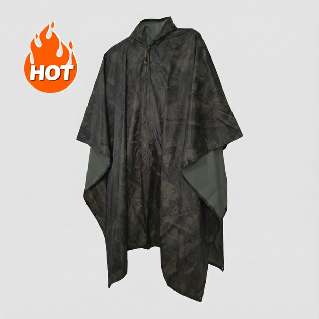兩用雨衣｜天幕斗篷(迷彩)