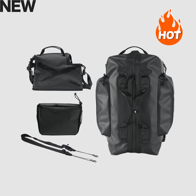 騎士三件組 30L背包＋油桶包＋隨身包