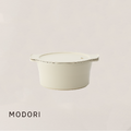 Modori 唯美陶瓷湯鍋 奶油白_1