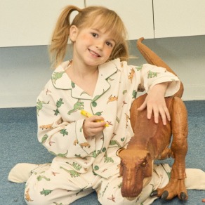 [侏儸紀世界] 兒童睡衣_恐龍朋友