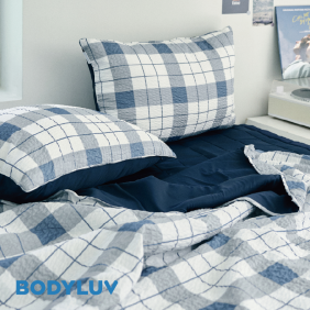 涼涼防蚊床墊 格紋系列