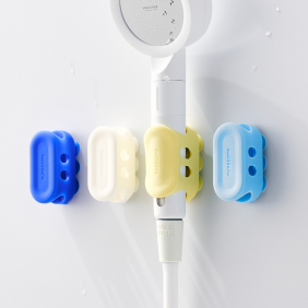 純淨彩色蓮蓬頭掛架