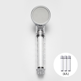 【團購】純淨完美蓮蓬頭+濾芯組(3入/包)