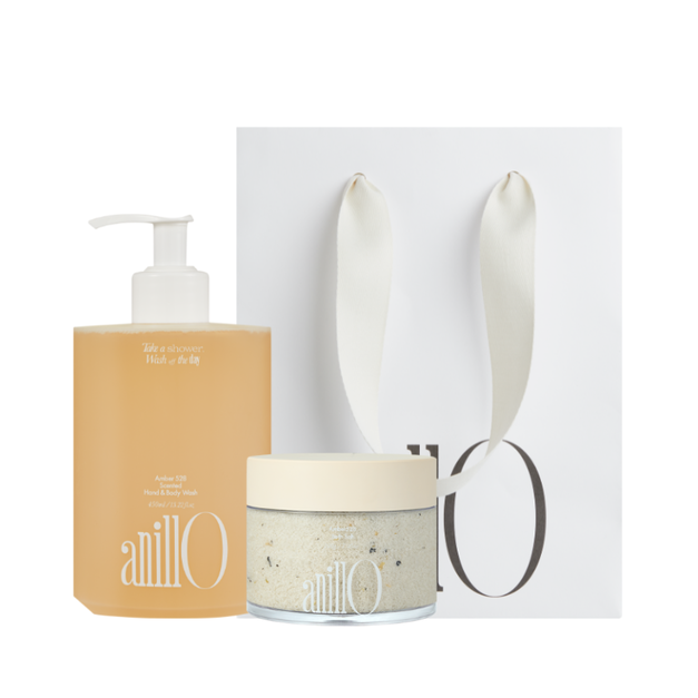 anillO 琥珀528 香氛沐浴泡澡二件組
