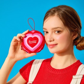 【絕版】Wiggle Wiggle 掛飾環保袋-愛心