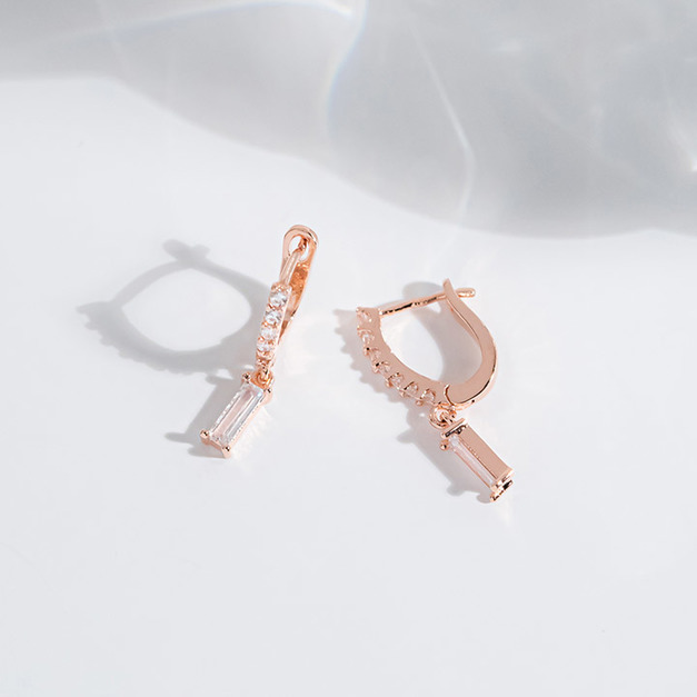 Wing Bling 豎琴女神耳扣式耳環