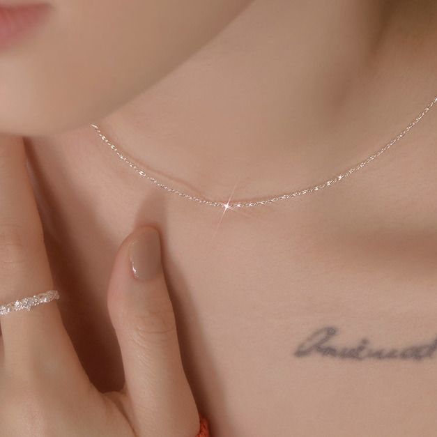 Wing Bling 925銀波光粼粼項鍊