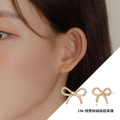 Wing Bling 14k 桃樂絲蝴蝶結耳環