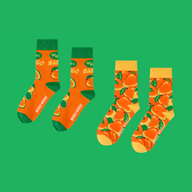 【絕版】Wiggle Wiggle 圖案襪子