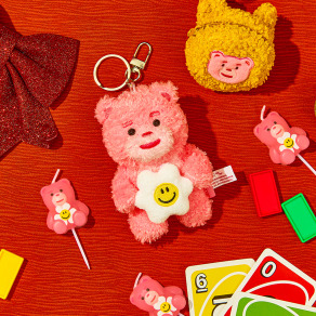 Wiggle Wiggle 玩偶鑰匙圈－Bellygom X Wiggle Wiggle