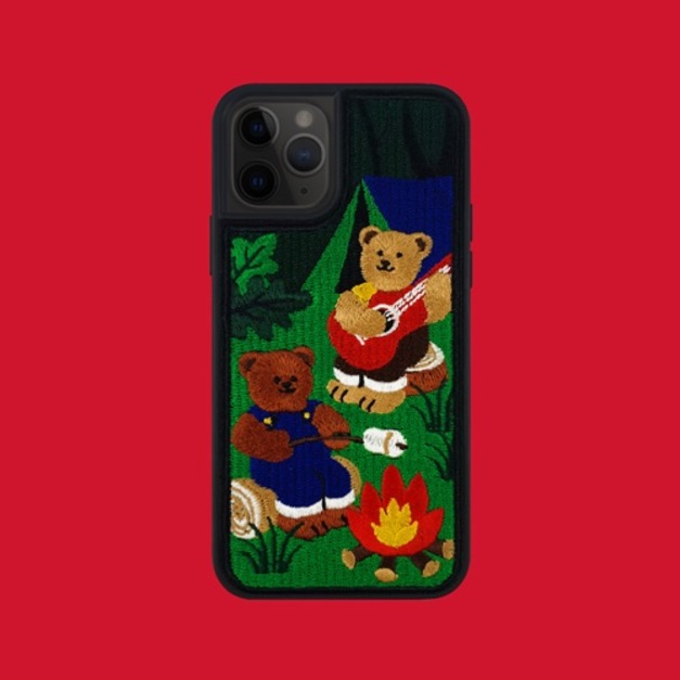 【絕版】Wiggle Wiggle 刺繡手機殼