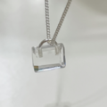 (925silver)長方塊透明項鍊