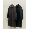 (本期推薦)(設計師款)燈芯絨領3盎司鋪棉長外套 - 黑、咖啡_1