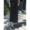 正反兩穿!!(60%嫘縈)樹皮紋裹身ops - 深灰_1