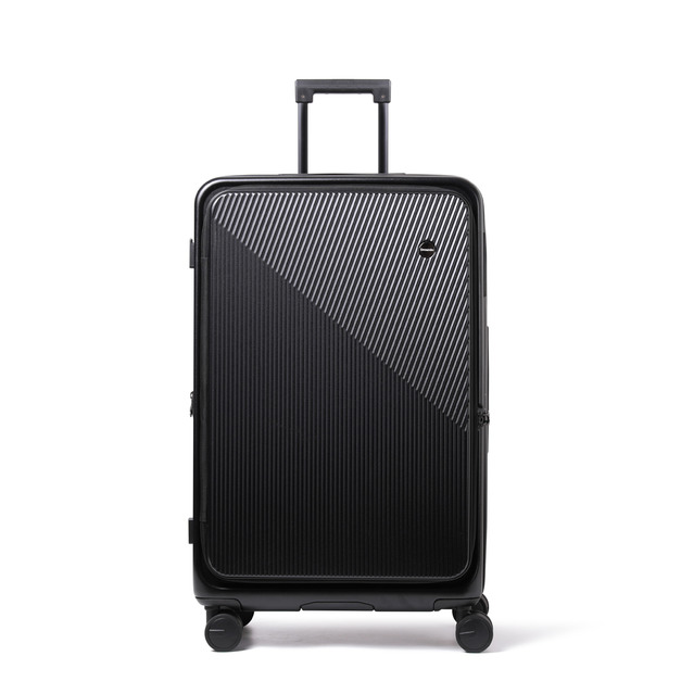 Pro系列 前開行李箱28吋日本煞車輪-曜石黑