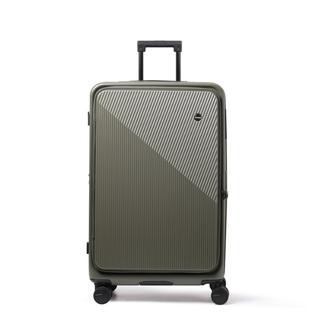 Pro系列 前開行李箱28吋日本煞車輪-森林綠