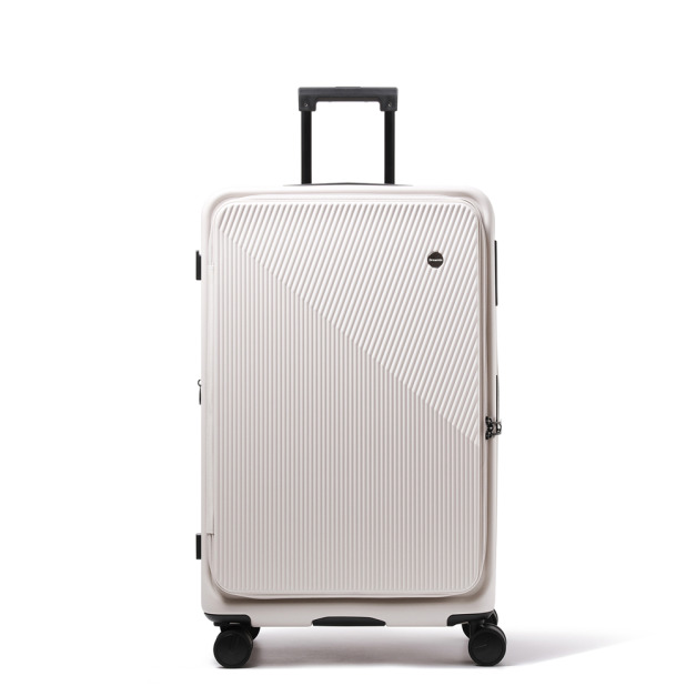 Pro系列 前開行李箱28吋日本煞車輪-燕麥杏