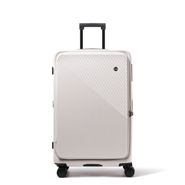 Pro系列 前開行李箱28吋日本煞車輪-燕麥杏