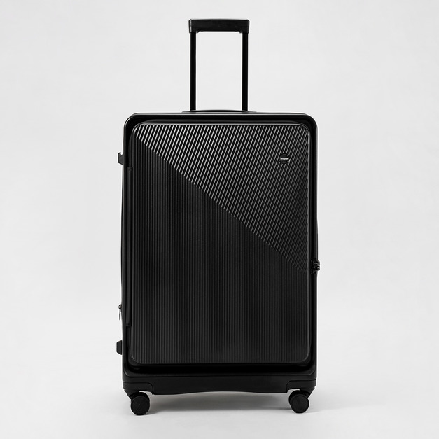 ❰ 福利品❱Inno 25吋 前開式行李箱-曜石黑