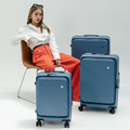 Inno 20+29吋 前開式登機箱/行李箱-夕霧藍組合