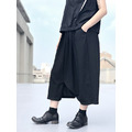 Jul 18SS NEW 解構設計不對稱褲管低襠褲