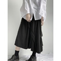 不規則斜襬兩穿褲裙_1