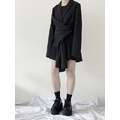 解構立體不對稱造型西裝外套_2