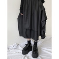 日系多層次解構不對稱造型裙_4