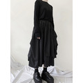 日系多層次解構不對稱造型裙_3