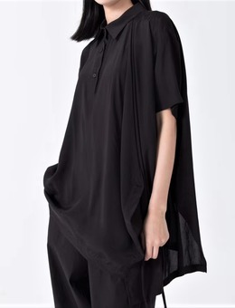 pre-order 連線登記款/ 垂墜多種穿法造型設計襯衫 連線價$1400 4274