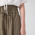 pre-order 連線登記款/ 抽繩設計斜襬造型寬褲 單一色 連線價$1450 4288_3
