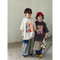 溫特 Winter - 男女童卡通印花圓領寬鬆上衣2色_3