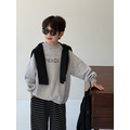 溫特 Winter - 韓版字母印花休閒圓領上衣-2色_12